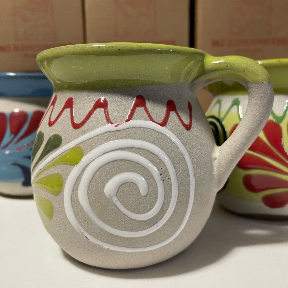 JARRITOS mexican mug clay , Mexican clay cup